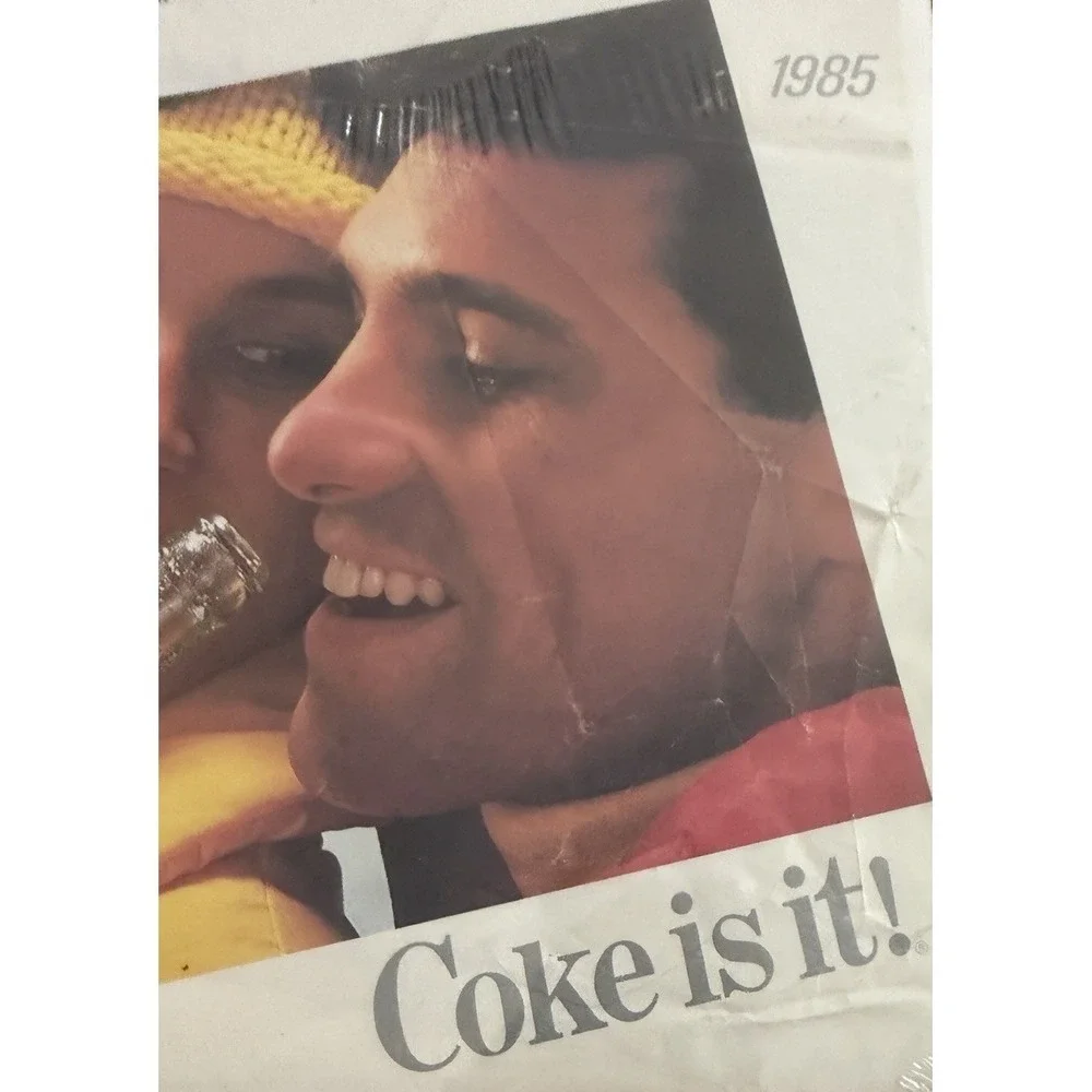 Coca-Cola 1985 Coke Is It Vintage Calendar‎ Used